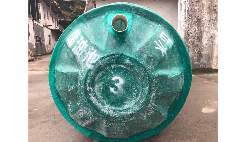 玻璃鋼隔油池內部結構圖